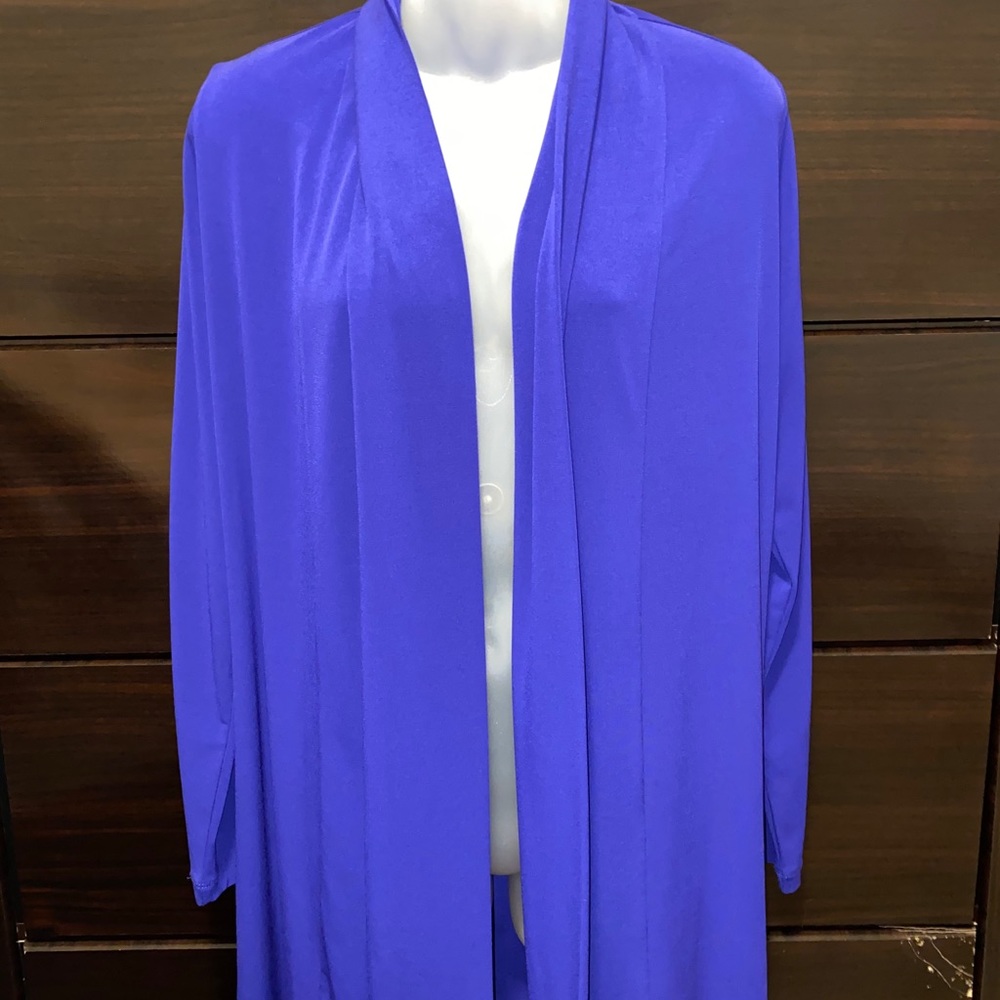 CALVIN KLEIN INDIGO SHAWL